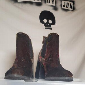 BP Multicolor Ankle Boots